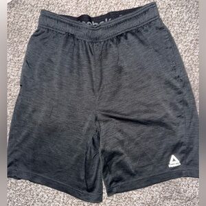 Reebok Men's Charcoal Athletic Shorts